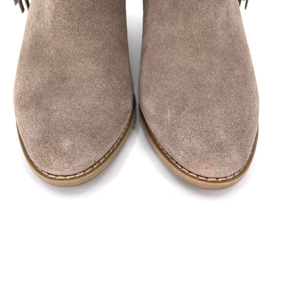 Vionic Faros Bootie Fringe Zip Side Tan 5 - Picture 8 of 9